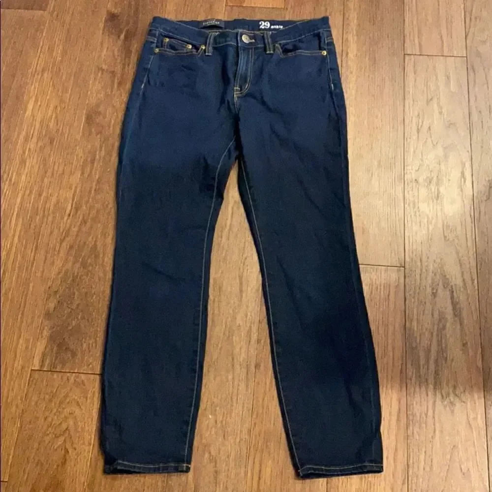 J Crew Skinny Toothpick Ankle 29 EUC